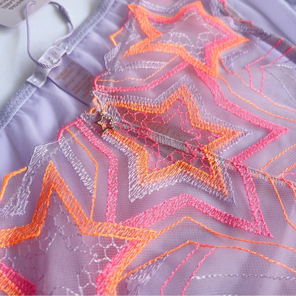 Savage x Fenty Purple Lace Bikini Panty - Picture 3 of 5